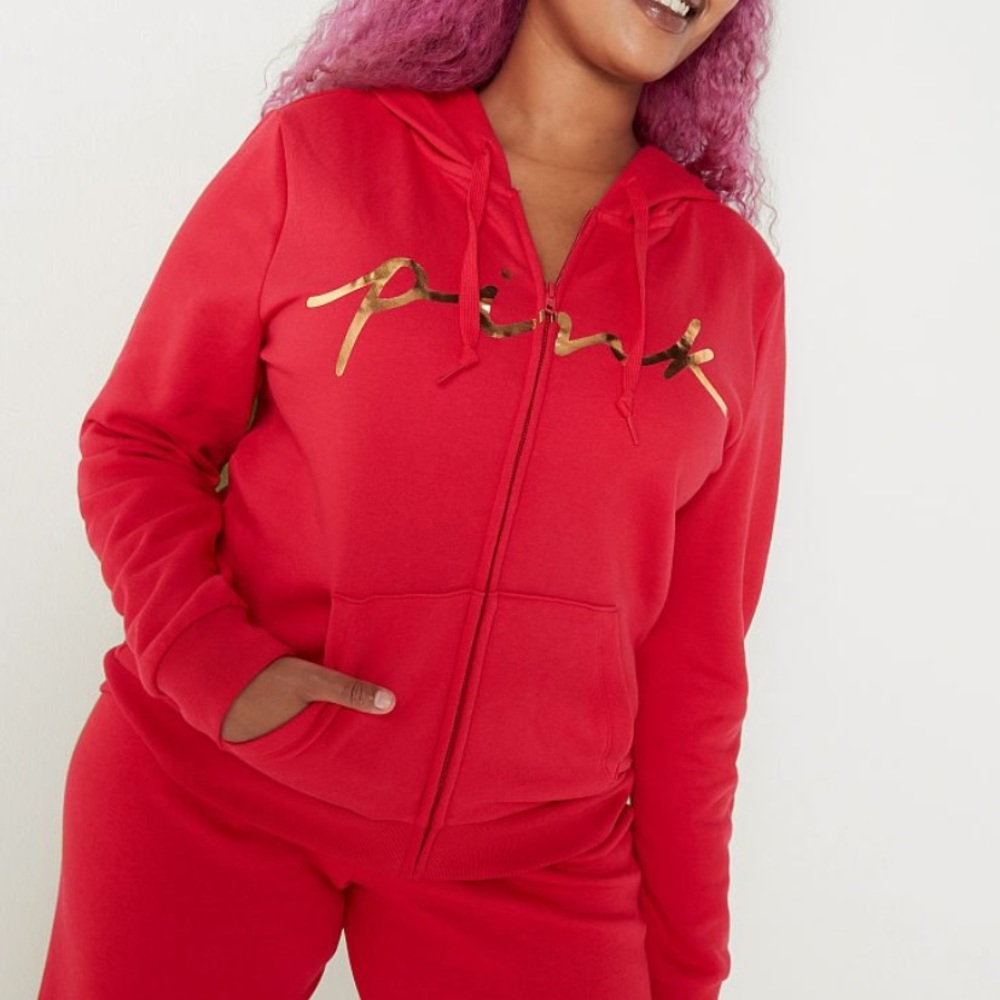 Victoria Secret Pink Zip Up | Size L